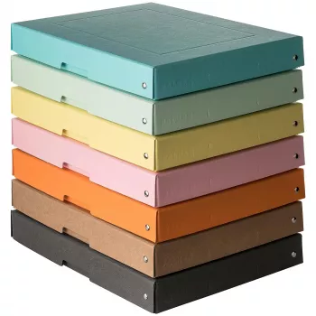 FALKEN PURE dokumendihoidla 500 lehte pastelsed erinevad värvid 24 x 32 x 4 cm, 5 tk 22001952000F