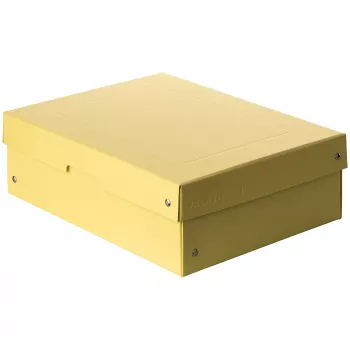 FALKEN PURE dokumendihoidmiskarp 1250 lehte pastelne kollane 24,0 x 32,0 x 10,0 cm, 1 tk 22001936000F