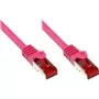 GoodConnections Alcasa 40m Cat6 S/FTP võrgupatch-kaabel RJ-45 isane-ISANE Magenta 8060-400M