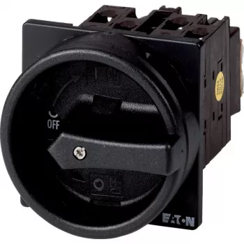 Eaton T0-2-1/EA/SVB-SW 3-poolne pöördlüliti, must 041246