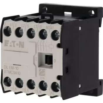 Eaton DILEM-10 mini kontaktor 230V AC 50Hz / 240V AC 60Hz, 3-pooluseline, 9A, 1NO, 690V, DIN-liin 051786