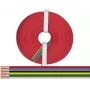 Donau Elektronik 225-885-10 8-sooneline paindlik traat 0,25 mm², 10 m, mitmevärviline