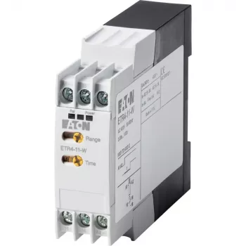 Eaton ETR4-11-W elektrooniline ajarelee, viivitusega sisselülitus, 1 CO kontakt, 24-240 V AC/DC, 0,05 s-100 h, DIN-liinile 031883