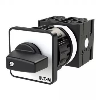 Eaton 050724 T0-3-15513/EZ ON-OFF lüliti, 3-pooluseline, 20 A, esipaneelile paigaldatav, IP65, must käepide