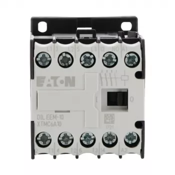 Eaton DILEEM-10 mini kontaktor, 3-pooluseline, 9 A, 230 V AC / 240 V AC mähis, 1 NO abikontakt, 690 V isolatsioon 051608
