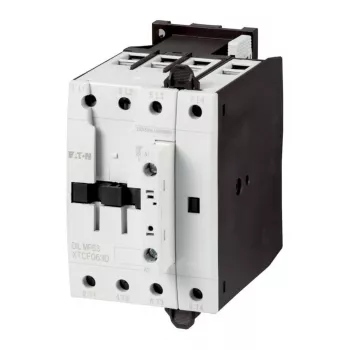 Eaton DILMP63 jõukontaktor, 3-pooluseline, 63 A, 230 V AC 50 Hz / 240 V AC 60 Hz mähis, 1 NO + 1 NC, IP00 109855