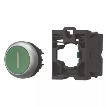 Eaton M22-D-G-X1-K10-BVP surunupp plastikust esirõngaga, roheline, 1 NO 110937