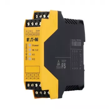 Eaton ESR5-NO-31-230VAC turvarelee, 230V AC, 3 NO turvakontakti, 1 NC abikontakt, DIN-liin 119380