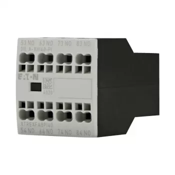 Eaton DILA-XHI40-PI abikontaktplokk, 4 N.O., esipaneelile kinnitatav, push-in klemmid 199317