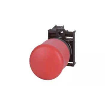Eaton M22-PV/K01 hädaseiskamise nupp, 38 mm punane seenpea, tõmmates vabastatav, 1 NC kontakt 216515
