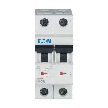 Eaton FAZ-S6/2 miniatuurne kaitselüliti tüüp S 6A 2-pooluseline 6kA 278809