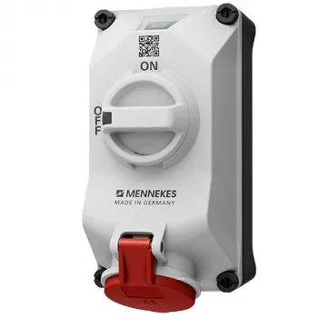 Mennekes DUOi 16A 5-pooluseline 6h 400V IP44 seinale kinnitatav CEE pistikupesa 5611506G