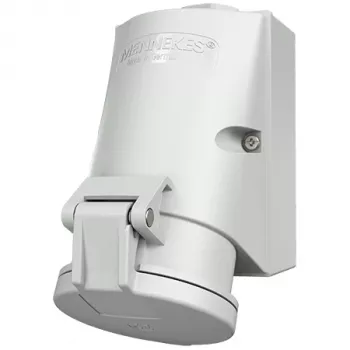 MENNEKES 32A 4-pooluseline 1h seinale kinnitatav pistikupesa IP44 violetne 2983A