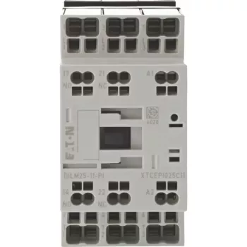 Eaton DILM25-11(RDC24)-PI kontaktor, 3 NO põhikontakti, 24 V DC mähis, 25 A, 11 kW 199288
