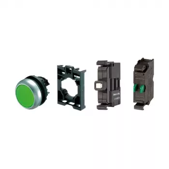 Eaton M22-DL-G-K10LED-BVP valgustatud nupp, plastist esirõngas 110930