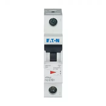 Eaton FAZ-C10/1 miniatuurne kaitselüliti, 1-pooluseline, C-karakteristikuga, 10 A, 240/415 V AC 278557