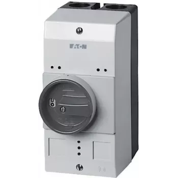 Eaton CI-PKZ0-GM tühi korpus pöördlülitiga, 158 x 80 x 126 mm, must/hall 260089