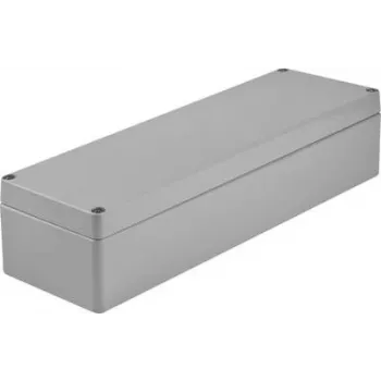 Bopla universaalne korpus 360 x 120 x 81 mm alumiinium hõbehall (RAL 7001) A 124 01124000.H