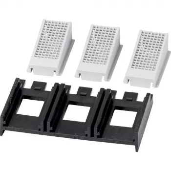 Eaton NZM1-XIPK sõrmekaitsekate IP2X, sobib NZM1, PN1, N1 jaoks, 3-poolne, must/hall, 90 mm 266744
