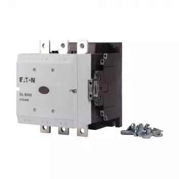 Eaton DILM400/22 RA250 jõukontaktor, 3-pooluseline, 200 kW AC-3, 400 A, 250 V AC mähis, 2NO+2NC 208209