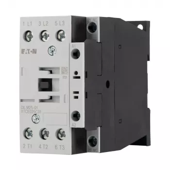 Eaton DILM25-01 jõukontaktor, 230 V AC 50 Hz / 240 V AC 60 Hz, 1 NC 277164