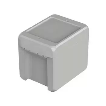 BOPLA Bocube seinale kinnitatav korpus, polükarbonaat, helehall RAL 7035, 80 x 113 x 90 mm 96012135