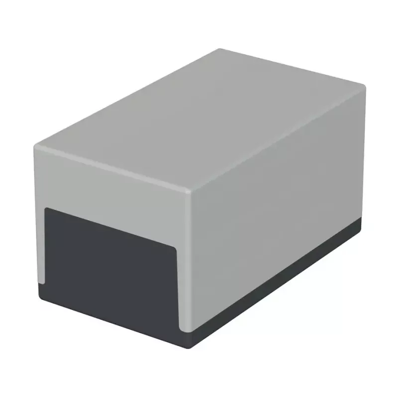 BOPLA E 460 universaalne korpus, polüstüreen, helehall, 188 x 100 x 110 mm, IP40, kruvitav kaas 05460000