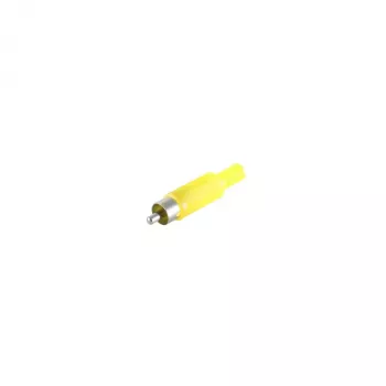 S CONN maximum connectivity RCA pistik kollane jootmine kullatud 51400-Y