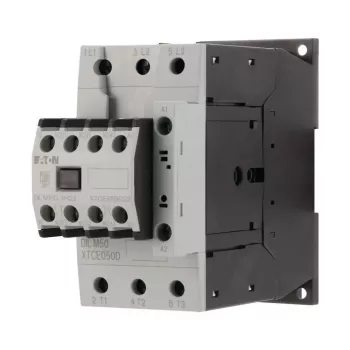 Eaton DILM50-22 3-pooluseline kontaktor, 50 A AC-3, 22 kW, 230 V AC mähis 277862