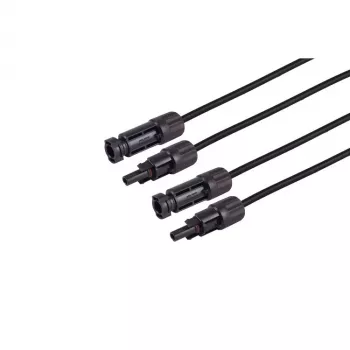 S CONN MAXIMUM CONNECTIVITY PV4 pikenduskaabel 4mm² 2m must (2-pakk) 02-32035