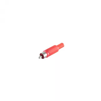 S/CONN maximum connectivity RCA pistik, punane 51400-R