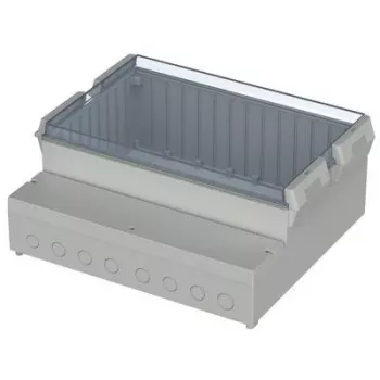 Bopla RCP 2500 regulaatori korpus, 257 x 217 x 132,5 mm, ABS/polükarbonaat, helehall 41250109