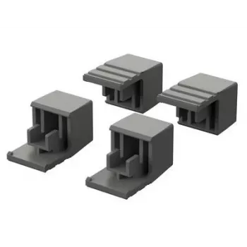 Bopla ULTRAMAS korpuse jalad helesininen RAL 7035 TPE 4-pakk (56012000)