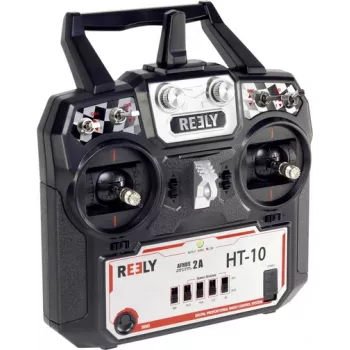 Reely HT-10 10-kanaliga 2,4 GHz raadiosaatja koos R1000 vastuvõtjaga 1518204