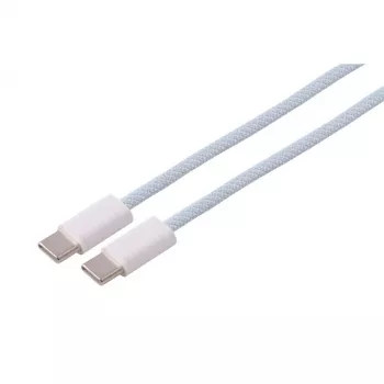 S CONN MAXIMUM CONNECTIVITY USB-C laadimiskaabel, 2.0, 240W, sinine, tekstiil, 2,5m (14-22251)