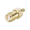 Telegärtner J01151A0611 SMA kaabli pesa, pressitav G05, kaablitele RG-223/U, RG-142 B/U, kuldne