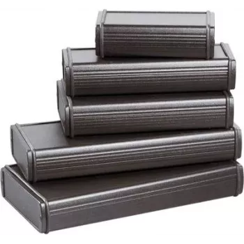 Bopla universaalne korpus 150 x 138 x 34 mm alumiinium must ABPH 1300-150 84136150.H