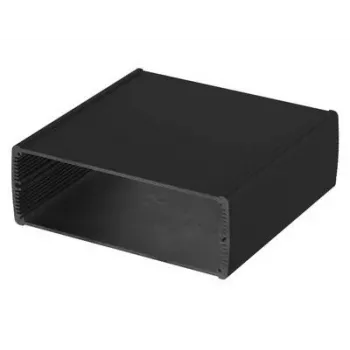 Bopla universaalne korpus 200 x 210 x 74 mm alumiinium must ABP 2070-200 84207200.MT1