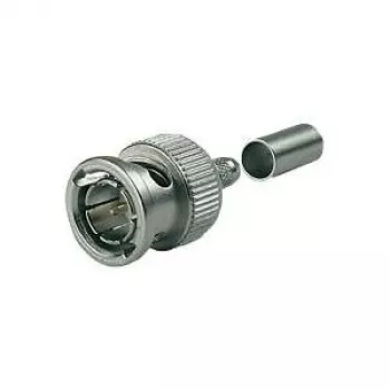 Telegärtner J01002A0058 BNC kaabelpistik G04, krimpitav, HDTV, 75 oomi, RG-179B/U jaoks