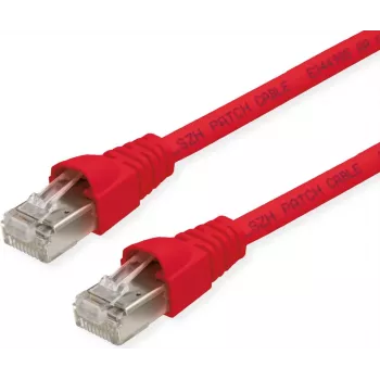 TELEGÄRTNER 100028072 Cat6a S/FTP võrgukaabel, 5,5 m, punane