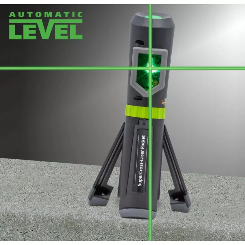 Laserliner SuperCross-Laser Pocket Plus ristjoonlaser, 40 m ulatus 031.120A