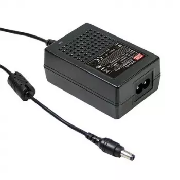 MEAN WELL GSM36B12-P1J 36W meditsiiniline laua toiteallikas 12V 3A, Level VI, 2xMOPP, 2,1x5,5mm DC pistik