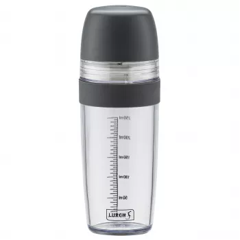 Lurch Shaker Grey 250 ml kastmeklopp mõõteskaalaga 10023