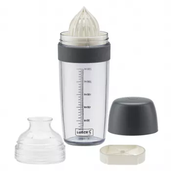 Lurch Shaker Grey 250 ml kastmeklopp mõõteskaalaga 10023