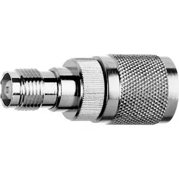 Telegärtner J01019A0002 UHF-TNC adapter, roostevaba teras, 50 Ohm