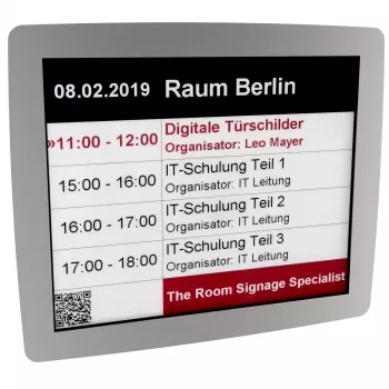 Kindermann Doorsign E-Ink 12,2-tolline roostevabast terasest raamiga 5002000621