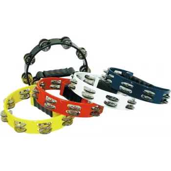 Dimavery TN-2 plastikust tamburiin, must 26053320