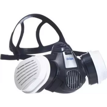 Dräger X-plore 3300 poolmask respiraator värvimiskomplekt 2 A2P3 RD filtriga (R57793)