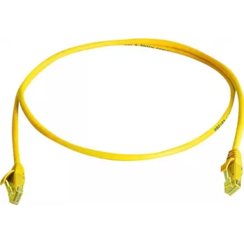 Telegärtner L00000A0294 Cat6 U/UTP RJ45 võrgukaabel, 0,5m, kollane