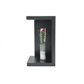 EUROPALMS Crystal Rose kunstlill, läbipaistev, 81 cm, 12-osaline hulgipakend 82600210